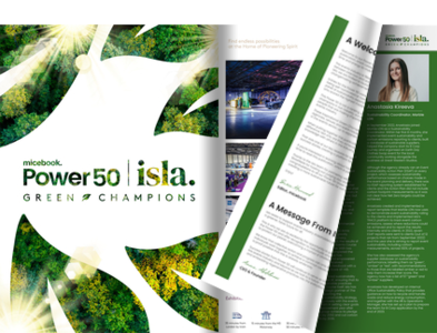 MICEBOOK & ISLA POWER 50 GREEN CHAMPIONS